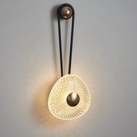 Thumbnail for Gold Black Acrylic Minimal Wall lamp, Lighting Luxury Sofa Living room