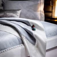 Thumbnail for Luxury Gray Silky Soft Modern Hotel Grade Duvet cover, Natural Lyocell Cotton Bedding Set