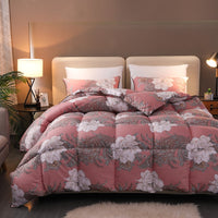 Thumbnail for Paisley Baroque Floral Blossom Goose Down Comforter Twin Full Queen King Reversible Very Soft