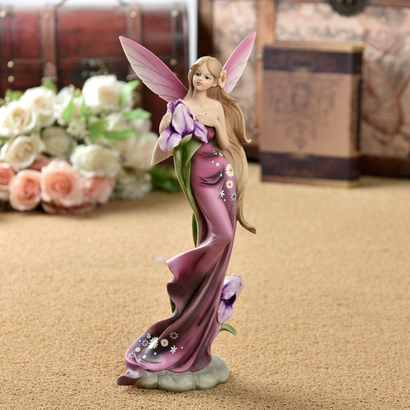 Fairy Angel Girl Sculptures and Statues Nordic for Living Room
