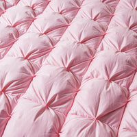 Thumbnail for Sweet Pink Red Filling Goose Down Comforter Handwork, W1510 Cotton 100%, Twin/Full/Queen/King