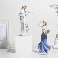 Thumbnail for European Style Ballet Girl Ceramic Crafts Sculptures and Statues