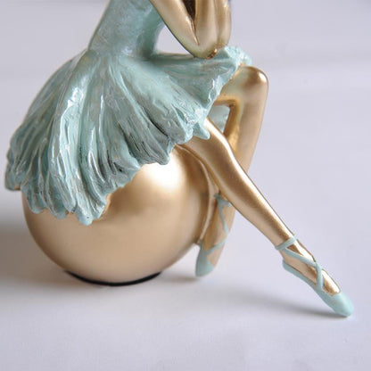 European style girl ballet Sculptures and Statues