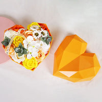 Thumbnail for Love Red Heart Soap Flower Gift Boutique Package Gifts Wedding Artificial Flora