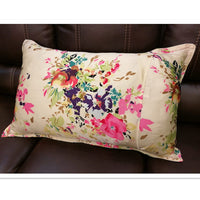Thumbnail for floral printed 100% pure silk oxford pillowcase high quality envelope back