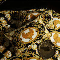 Thumbnail for Royal European Luxury Classic Thick Duvet Cover Set, Velvet Fleece Fabric Bedding Set