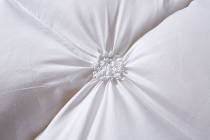 Luxury Pink White Grey Goose Down Comforter Premium Hotel Grade Thick and Super Warm with Floral
