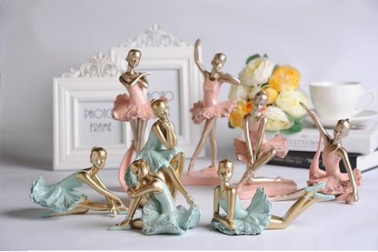 European style girl ballet Sculptures and Statues