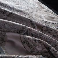 Thumbnail for Luxury Golden European Wedding Duvet Cover Set, Embroidered Jacquard Egyptian Cotton New2020 Bedding Set