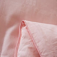 Thumbnail for White Pink Comforter Lightweight Blankets Ultra Soft Breathable Machine Washable