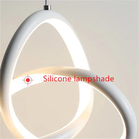 Thumbnail for White Chandelier Lighting Lamp Modern for Restaurant Balcony Decoration