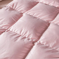 Thumbnail for Pure White Blue Pink Luxury Premium Goose Down Comforter Warm Quilted Blanket for Bedding Set