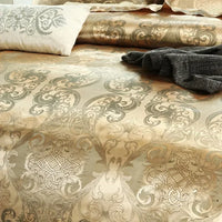 Thumbnail for Baroque Jacquard Luxury European Wedding American Satin Bedding Set