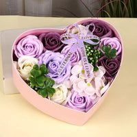 Thumbnail for Soap Rose Flower Heart Gift Box Valentine's Day Creative Birthday Gift Artificial Flora