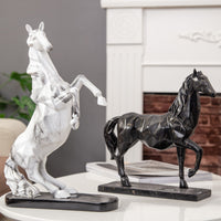 Thumbnail for Marble Furious Horse Sculptures and Statues Figurine Resin Gifts