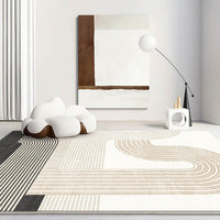 Thumbnail for Clean Japanese Style Carpet Living Room Rug Decoration Bedroom Fluffy Plush for Sofa