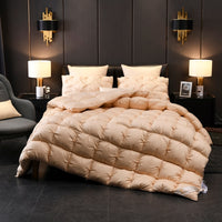 Thumbnail for Luxury 1000 Thread Count White Goose Down Comforter Twin Full Queen King size