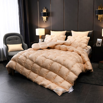 Luxury 1000 Thread Count White Goose Down Comforter Twin Full Queen King size