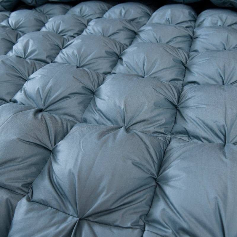 Luxury Goose Down Comforter 1000 Thread Count Twin Full Queen King Reversible Blanket For Bedding