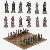 Thumbnail for Metal Chess 32pcs Luxury Knight Dragon Sculptures and Statues
