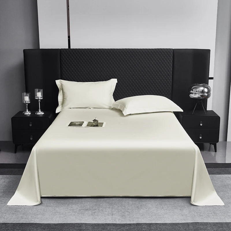 Classic White Grey Egyptian Cotton 1000TC Bedding Set