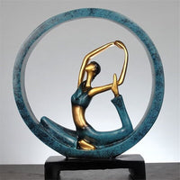 Thumbnail for Modern Abstract Art Resin Yoga Sculptures and Statues