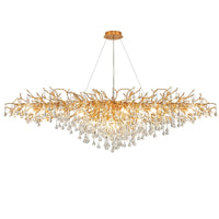 Thumbnail for Luxury Gold Crystal Lighting Chandeliers Branches Crystal for Living Room Home Decor