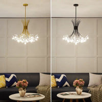 Thumbnail for Bouquet Flower Chandelier Lighting Luxury Pendant Dining Room Decor