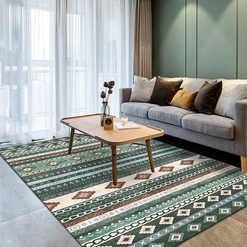 Premium Moroccan Boho Rugs Living Room Carpet for Bedroom Decor