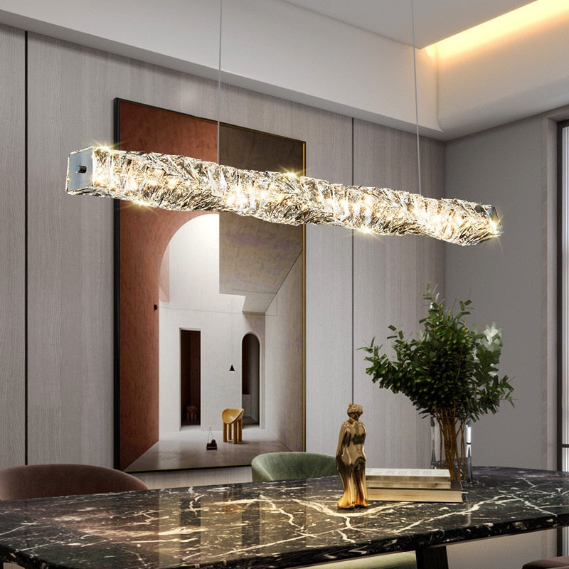 Luxury Crystal Chandelier Pendant Lighting Hanging for Living Room