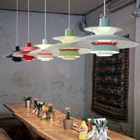 Thumbnail for Nordic Red Green Europe LED Pendant Lighting Hanging Lamp Decor