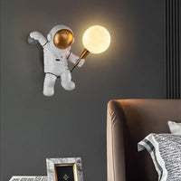 Thumbnail for Astronaut Moon Lighting Children's room wall lamp kitchen dining room balcony decoration