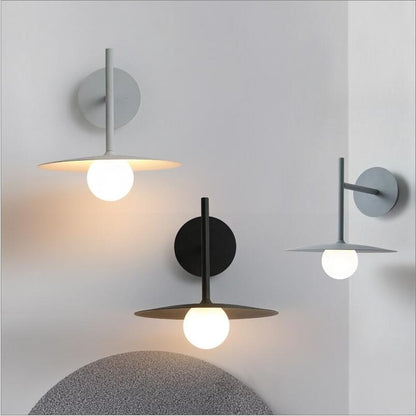 White Grey Nordic Movable Arm Lighting Wall Lamps Home Decor