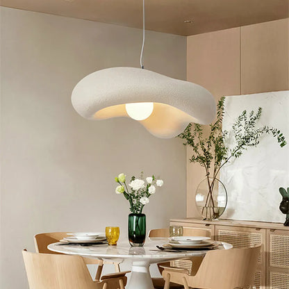 Black White Nordic Lighting LED Chandelier Minimal for Bedroom Lamp Homestay Decor