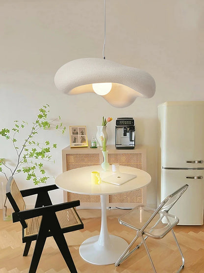 Black White Nordic Lighting LED Chandelier Minimal for Bedroom Lamp Homestay Decor