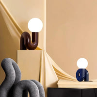 Thumbnail for Nordic Art Modern Minimal Lamp hotel Lighting children's room bedroom living room decoration