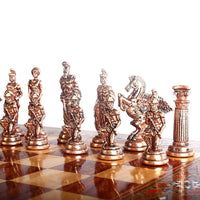 Thumbnail for Pegasus Antique Copper Chess Se Natural Solid Wooden Sculptures and Statues