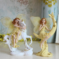 Thumbnail for Resin Fairy Angel Sculptures and Statues Figurine Craft