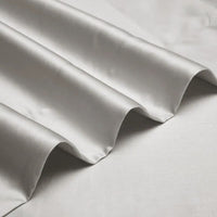 Thumbnail for Luxury White Silver Long Striped Duvet Cover Set, 1000TC Egyptian Cotton Bedding Set