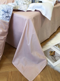 Thumbnail for Blue White French Vintage Flowers Wedding Soft Duvet Cover, Cotton 100% Bedding Set