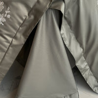 Thumbnail for Luxury Rose Europe Blue Embroidery Duvet Cover Set, 1000TC Egyptian Cotton Bedding Set
