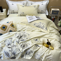 Thumbnail for Luxury Floral American Style Embroidered Wedding Duvet Cover Set, 1000TC Egyptian Cotton Bedding Set