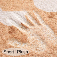 Thumbnail for Little Duck Chicken Family Short Plush Rug Bedroom Carpet Kid's Baby Anti-slip