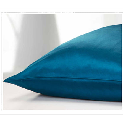 Nice Color Pillowcase with Zipper 1pc 100% Nature Mulberry Silk Standard Queen King