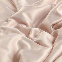 Thumbnail for Luxury White Pink 100% Silk Duvet Quilt Handmade High Grade Comforter