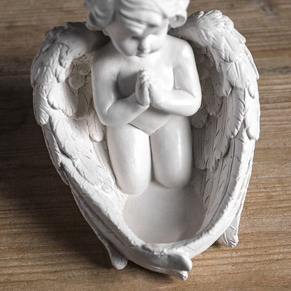 Premium European Handmade Resin Angel Sculptures and Statues Crafts for Wedding