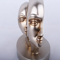 Thumbnail for Nordic Family Half Face Minimalist Resin Sculpture Sculptures and Statues