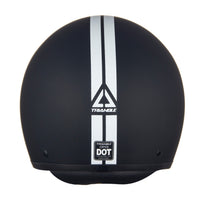 Thumbnail for Red Black Matte Half Motorcycle Helmets Scooters Half Face Moto Sport