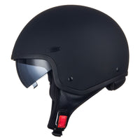 Thumbnail for Red Black Matte Half Motorcycle Helmets Scooters Half Face Moto Sport