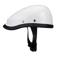 Thumbnail for White Grey Motorcycle Helmets Half Berets Cap Style Electric Bike Scooter Safety Sport Out Door